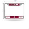 Rico Industries NCAA Alabama Crimson Tide 2020 National Champions Standard Chrome License Plate Frame view 2