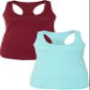 1533 Next Level The Ideal Racerback Tank LargeCardinal-Cancun view 1
