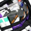 Lightning X Premium Rip-Away Individual First Aid Kit for Vehicle Head Rest - Stealth Black view 2