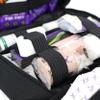 Lightning X Premium Rip-Away Individual First Aid Kit for Vehicle Head Rest - Stealth Black view 4