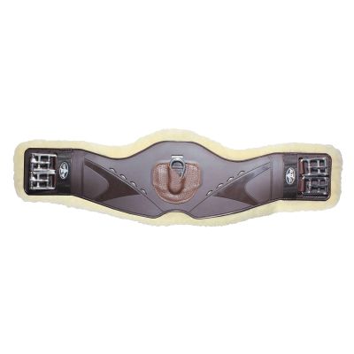 Professional's Choice Sports Medicine Products VenTech Contoured Equestrian Monoflap Girth Chocolate 28