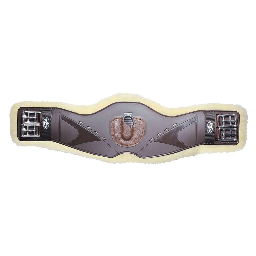 Professional's Choice Sports Medicine Products VenTech Contoured Equestrian Monoflap Girth Chocolate 28