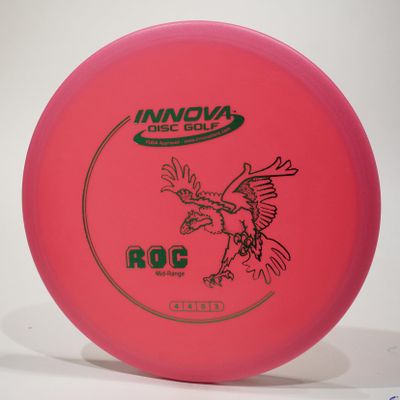 Innova DX ROC Disc Golf Midrange Disc, Pick Color/Weight [Stamp & Exact Color May Vary] Pink 177-179 Grams