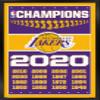 NBA Los Angeles Lakers - Champions 20 Wall Poster, 22.4L" x 14.7W", Black Framed Version view 1
