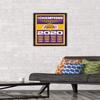 NBA Los Angeles Lakers - Champions 20 Wall Poster, 22.4L" x 14.7W", Black Framed Version view 2