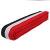 AAMA Color Belts with White Stripe for Martial Arts - Taekwondo Karate Judo - Poom w/White Stripe - Size 8 view 1