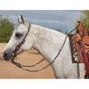 Professional's Choice Sports Medicine Products Rawhide Braided Romal Horse Reins Brown w/Natural view 2