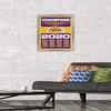 NBA Los Angeles Lakers - Champions 20 Wall Poster, 22.4L" x 14.7W", Silver Framed Version view 2