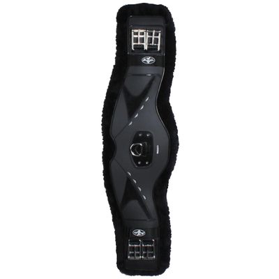 Professional's Choice Sports Medicine Products VenTech Contoured Equestrian Dressage Girth Black 24