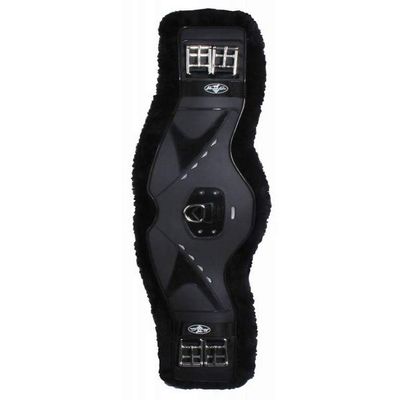 Professional's Choice Sports Medicine Products VenTech Contoured Equestrian Dressage Girth Black 30