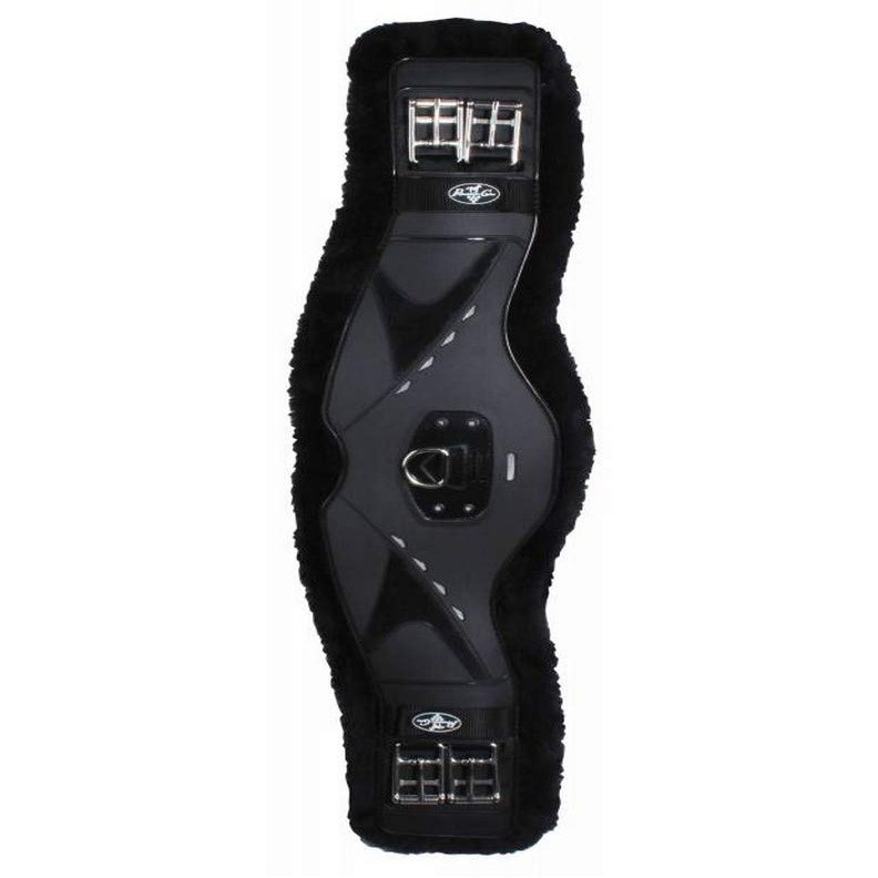 Professional's Choice Sports Medicine Products VenTech Contoured Equestrian Dressage Girth Black 30