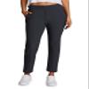 RBX Activewear Women's Ankle Pant, Quick Drying Lightweight Stretch Woven Straight Leg Pants with Pockets Ribbed Side Charcoal XL view 1