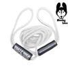 Boat Throw Rope- Double Braided Nylon Rope, Stitched Loops and Floats by Boat Lines and Dock Ties (White 2 Loop, 25 feet) view 2