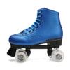 Beginner Roller Skates Women Indoor Outdoor Artistic Skates for Youth and Adults Blue 12 M US Women view 3