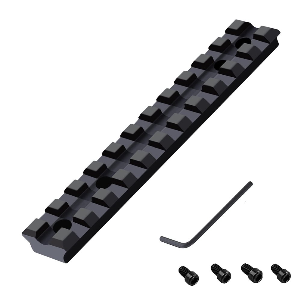 Bengor Picatinny Rail Mount for 10/22 with 11 Slots for Red DotsMounting, Scopes, Magnifiers