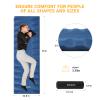 KingCamp Sleeping Pad for Camping, Rollover Prevention Self Inflating Sleeping Pad Camping Mattress Foam Mat with Butterfly Edge Cut for Outdoor & Indoor, Tent Cot Car Backpacking, PVC Free view 3
