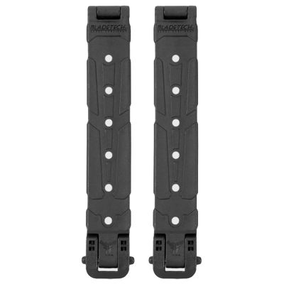 5" Molle-Lok (Pair with Mounting Hardware) - MOLLE Attachment Clip for Vests, Backpacks, Holsters, Mag Pouches, TASER, and More - USA Made - Molle-Lok 5 inch by Blade-Tech Holsters