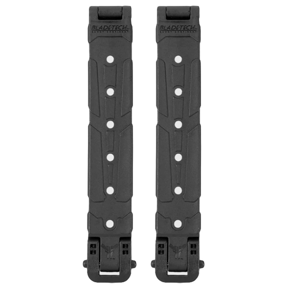 5" Molle-Lok (Pair with Mounting Hardware) - MOLLE Attachment Clip for Vests, Backpacks, Holsters, Mag Pouches, TASER, and More - USA Made - Molle-Lok 5 inch by Blade-Tech Holsters