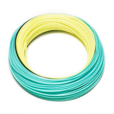 RIO Products Elite Bonefish Fly Fishing Line, Designed with A Long Head and Back Taper for Precise Presentations to Spooky Fish, Yellow/Black/Aqua, 9wt