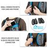Gelindo Running Hydration Vest with 2L Hydration Bladder, Insulated Cycling Hydration Pack, Outdoor Running Backpack for Men Women Sky Blue view 4
