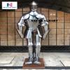 Knight Suit of Armor Medieval Reenactment Wearable Halloween Costume view 2