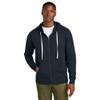 District Re-Fleece Full-Zip Hoodie for Men & Women, 100% Recycled Fabric 4XL True Navy view 1