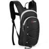 Gelindo Water Backpack Hiking Hydration Pack, Insulated Hydration Backpacks with 2L BPA Free Water Bladder for Men, Women, for Running, Cycling, Camping, Walking and Outdoor-Black view 1