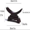 Sword Stand Classical Weapon Mount Sword Wood Rack Horizontal Classical Weapon Japanese Blade Genji Sword Display Stand,5 Size view 2