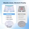 maamgic Mens Swim Trunks 5 Inch with Mesh Lining, Quick Dry Mens Bathing Suit, Swim Shorts for Swimming and Beach, Small view 3