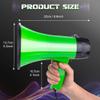 MyMealivos Portable Megaphone Bullhorn 20 Watt Power Megaphone Speaker Voice and Siren/Alarm Modes with Volume Control and Strap (Green) view 4