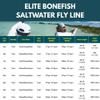 RIO Products Elite Bonefish Fly Fishing Line, Designed with A Long Head and Back Taper for Precise Presentations to Spooky Fish, Sand/Orange/Blue, 7wt view 2