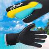 3MM Wetsuit Gloves Neoprene Scuba Diving Gloves Surfing Snorkeling Swimming Gloves for Men Women, Adjustable Stretchy Thermal Anti Slip Dive Water Gloves for Spearfishing Rafting Kayaking Paddling view 4