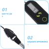 3D Pedometer, Simple Clip On Step Counter for Walking with Large Digital Display, No App, Accurate for Women Men Seniors Kids view 3
