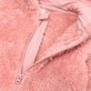 Newborn Baby Warm Snowsuit Cotton Fleece Hooded Romper Bear Pattern Jumpsuit for Baby Girl Boy Pink 0-3M view 4