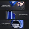 MyMealivos Portable Megaphone Bullhorn 20 Watt Power Megaphone Speaker Voice and Siren/Alarm Modes with Volume Control and Strap (Blue) view 4