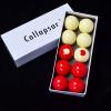 Collapsar Bumper Pool Balls 2-1/8" Regulation Size,Standard 10 Billiard Balls Set view 2