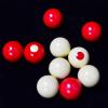 Collapsar Bumper Pool Balls 2-1/8" Regulation Size,Standard 10 Billiard Balls Set view 3