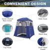 KingCamp Shower Tent, Portable Privacy Tent Outdoor Camping 1/2 Room Toilet Tents with Shower Bag & Dressing Room for Travel Beach Tailgate view 3