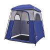 KingCamp Shower Tent, Portable Privacy Tent Outdoor Camping 1/2 Room Toilet Tents with Shower Bag & Dressing Room for Travel Beach Tailgate view 4