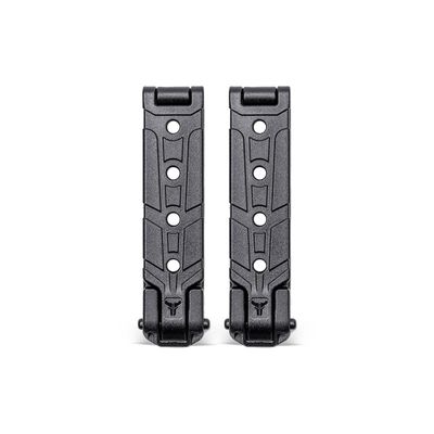 3" Molle-Lok (Pair with Mounting Hardware) - MOLLE Attachment Clip for Vests, Backpacks, Holsters, Mag Pouches, TASER, and More - Molle-Lok 3 inch by Blade-Tech Holsters