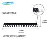 Goutoports Medal Display Hanger - Sport Award Plaques Holder Rack for Wall Mount - Black Steel Metal Holder with 20 Hooks Hold Up 60 Medals Easy to Install view 2