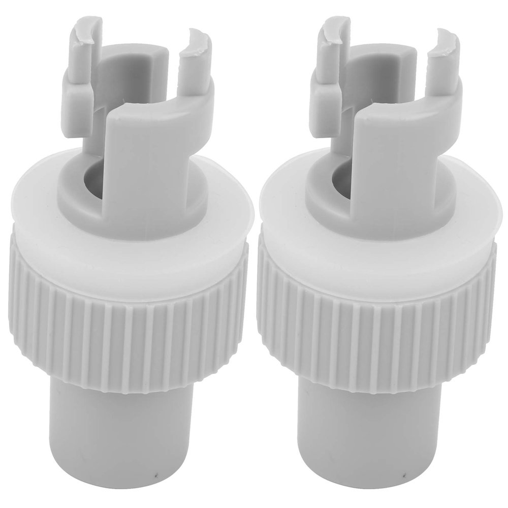 2Pcs Air Valve Connector Adapter,Kayak Inflatable Hose Converter Boat Foot Pump Hose Adapter Rowing Boats Accessories for Inflatable Boat Fishing Kayak