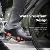 ROCKBROS Cycling Shoe Covers Warm Bike Shoe Cover Warmer Water Resistant Windproof Bicycle Overshoes for Mountain Road Bike Shoes L Black view 2