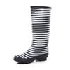 Regatta Women's Lady Fairweather Rain Boot, Navy/RebelRed, 3 UK view 3