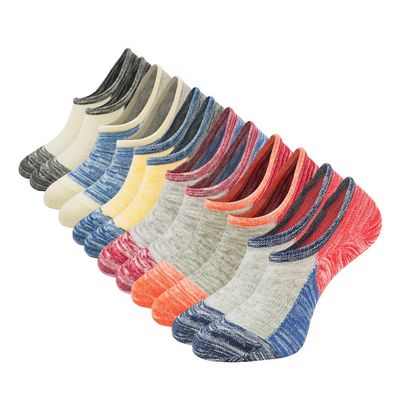 Zukeasox No Show Socks Mens Low Cut Ankle Sock, Men Short Sox Non Slip Casual Cotton Socks Pack (S: Mens US Shoe Size 6-10)