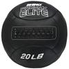 HappyHealth 20 lbs Rhino Promax Elite Medicine Ball44; Black view 1