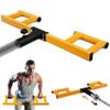 Yes4All Viking Press Attachment/Landmine Attachment for Barbell  Great Landmine Exercise Equipment for 2-Inch Olympic Barbell, Orange view 1