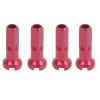 Spoke Nipples,Durable Aluminum Alloy 100 Pcs Spoke Nibs,14x6mm Wheel Repair for Cyclists Mechanics DIY Projects view 1