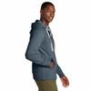 District Re-Fleece Full-Zip Hoodie DT8102, Heathered Navy, Medium view 2