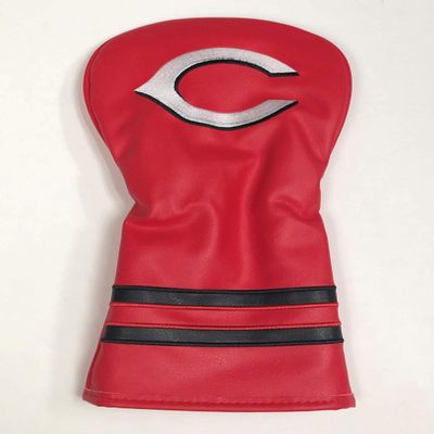 MLB Cincinnati Reds Golf Vintage Driver Head Cover Red/Black